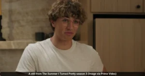 A still from The Summer I Turned Pretty season 3