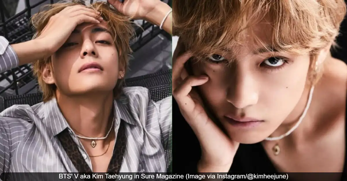 BTS V Dominates Sure Magazine’s August Issue – Adoring Fans Crown Him ‘Visual King’ for Striking Cover Shoot