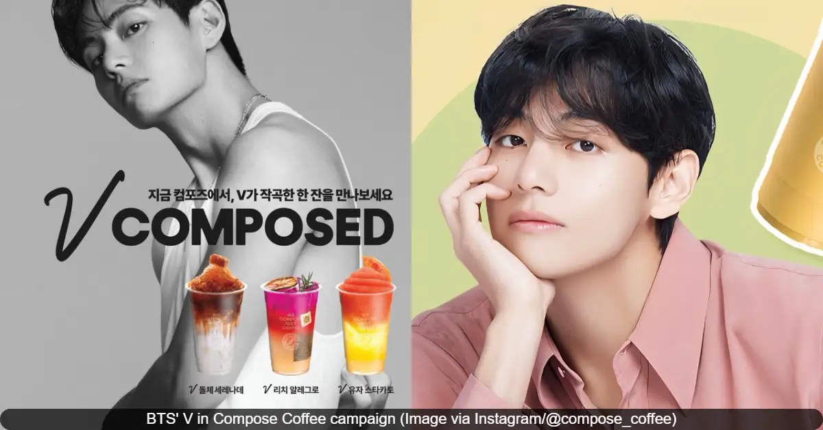 BTS' Taehyung Stuns Fans With Ripped Biceps in New 'V COMPOSED' Campaign for Compose Coffee – ARMY Goes Wild!