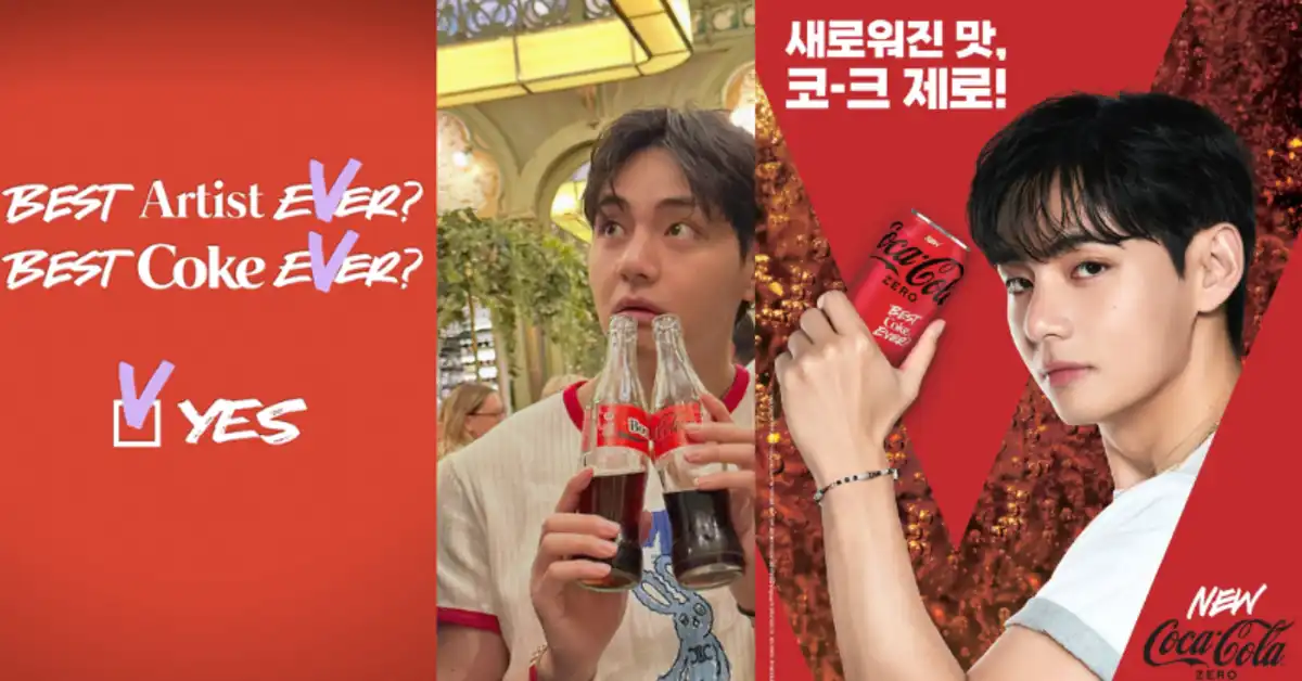 BTS V Named Global Ambassador for Coca-Cola Zero in High-Profile Brand Partnership
