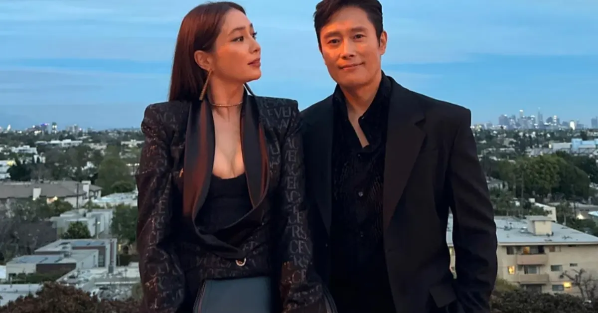 Lee Byung Hun and Wife Lee Min Jung