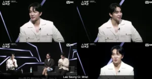 Lee Seung Gi Shares His Future Goals and Reflects on Recent Family Challenges on Mnet’s Music Talk Show “Live Wire”