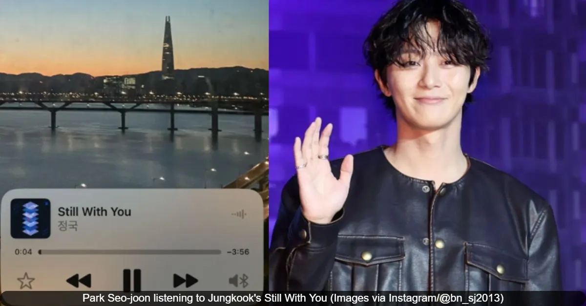 Park Seo Joon Celebrates 14 Years in Entertainment by Sharing BTS Jungkook's Song, Fans Joke That the BTS maknae is the "6th Wooga Member"