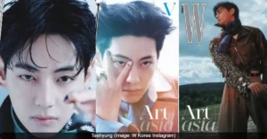 W Korea’s September Issue Features BTS’ Taehyung in 6 Extraordinary Artistic Covers—Chinese Fan Club VBar Adds Special Support Project
