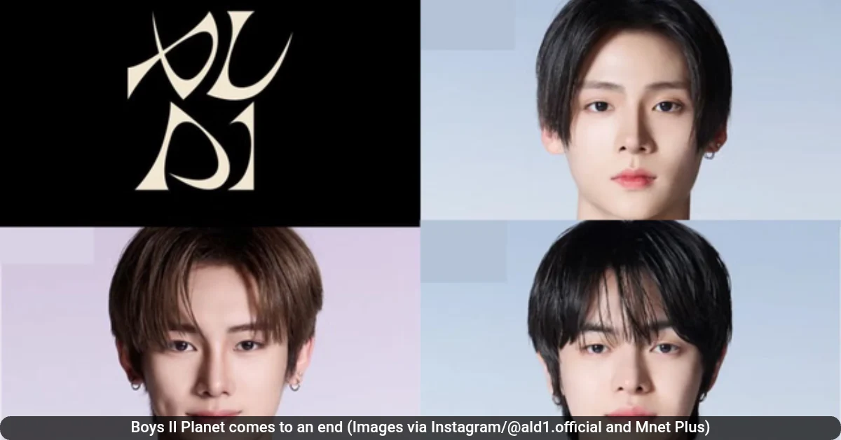 Boys II Planet Finale: Lee Sang-won Leads Alpha Drive One to Debut