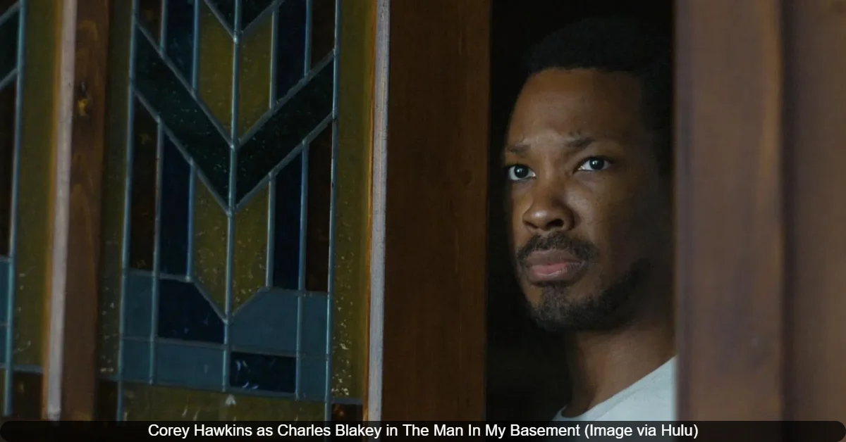 Corey Hawkins as Charles Blakey in The Man In My Basement