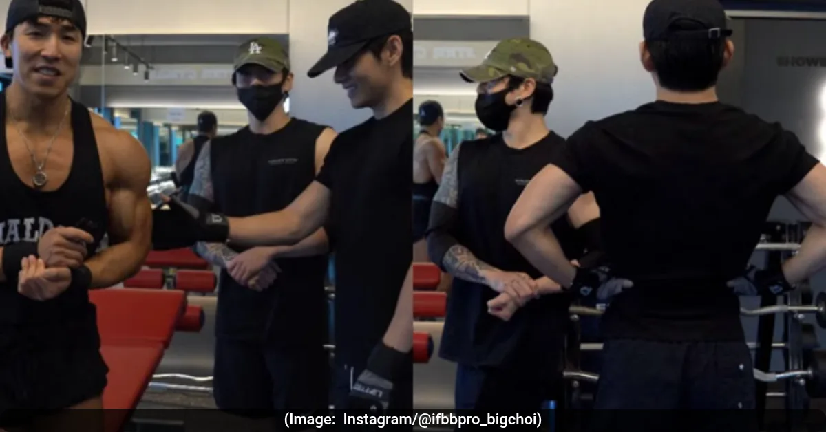 BTS Members Taehyung and Jungkook Impress Fans with Their Physiques in Trainer Hanjin Cho's Workout Video