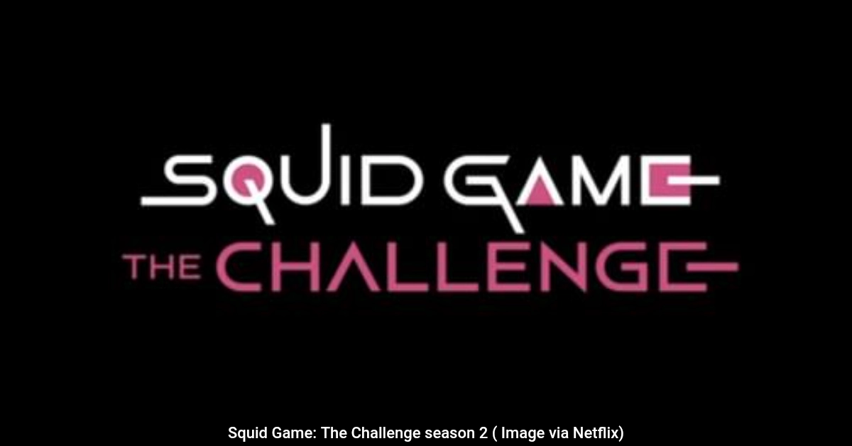 Squid Game: The Challenge Season 2 Arrives November 4 with New Games and Higher Stakes