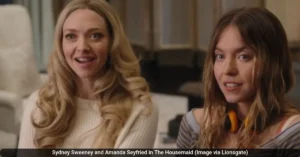 Sydney Sweeney and Amanda Seyfried in The Housemaid