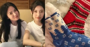 Song Hye Kyo Thanks Suzy for Thoughtful Winter Socks Gift Song Hye Kyo Thanks Suzy for Thoughtful Winter Socks Gift