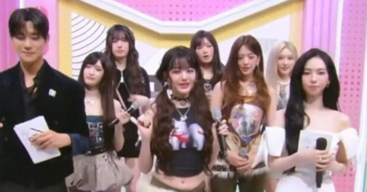 Karina and Wonyoung Share Stage for the First Time on Music Bank