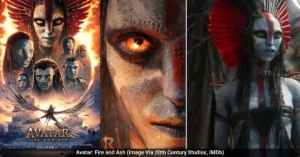 Avatar Fire and Ash Image Via 20th Century Studios IMDb 68kb Avatar: Fire and Ash Premieres December 2025: Cast, Plot, and New Song Revealed