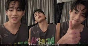 BTS Member Kim Taehyung’s Early Morning Live Stream Draws 1.1 Million Viewers After Late Work Session