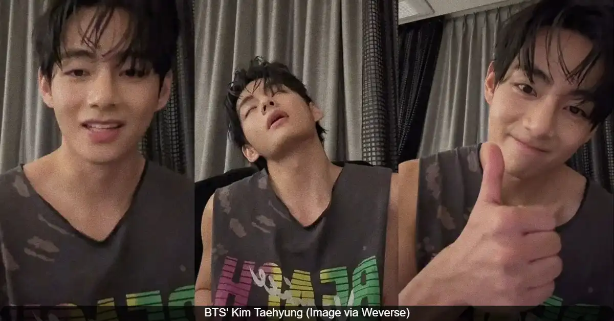 BTS Member Kim Taehyung’s Early Morning Live Stream Draws 1.1 Million Viewers After Late Work Session