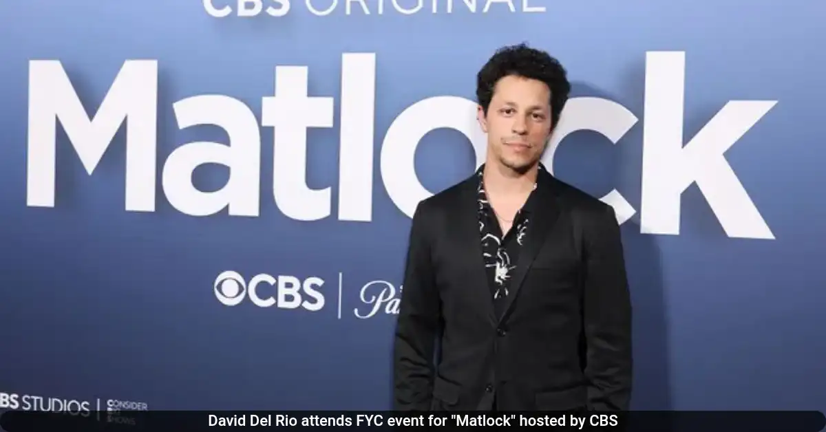 Matlock Fires Actor David Del Rio Ahead of Season 2 Premiere
