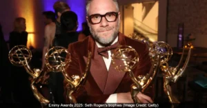Emmy Awards 2025: Seth Rogen's trophies