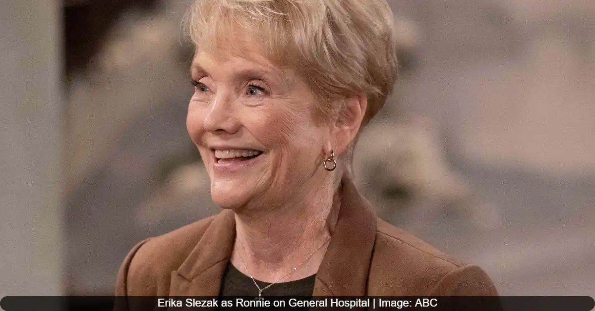 Erika Slezak as Ronnie on General Hospital Image ABC Erika Slezak as Ronnie on General Hospital