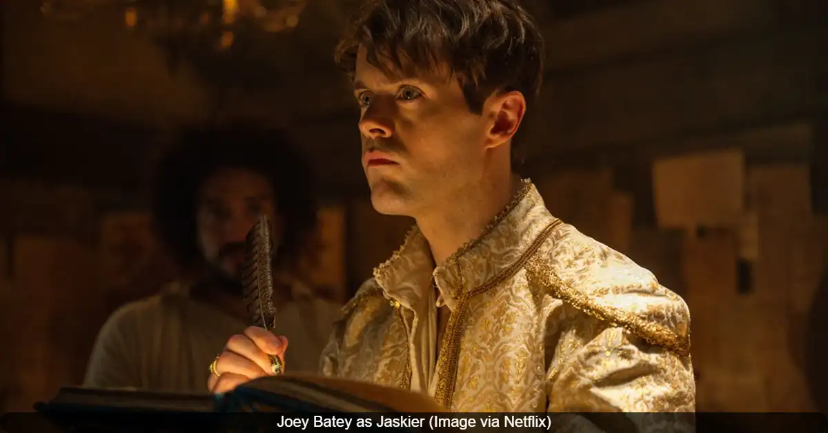 Joey Batey as Jaskier in The Witcher Season 4