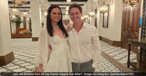 Julia and Brandon from 90 Day Fiance Happily Ever After Image via Instagram @juliatrubkina1993 64kb 90 Day Fiancรฉ: Julia and Brandon See Baby in Emotional Ultrasound Moment