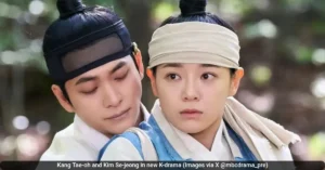 Kang Tae oh and Kim Se jeong in new K drama Images via X @mbcdrama pre 48kb Moon River Episode 1: Global Release Date, Time, and Streaming Details