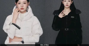 Kim Ji Won 69kb Kim Ji Won Shines in Elegant Winter Photoshoot for Luxury Brand Duvetica