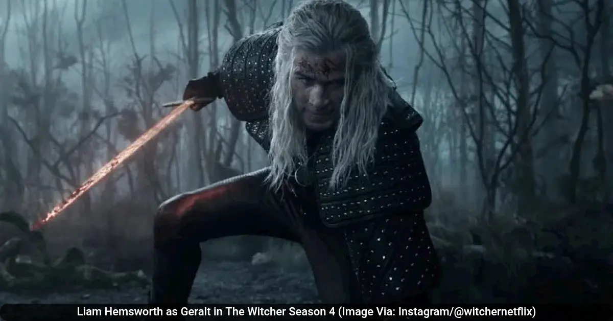 Liam Hemsworth as Geralt in The Witcher Season 4