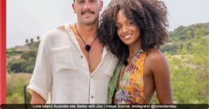 Love Island Australia star Bailey with Zac