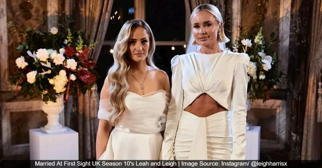 Married At First Sight UK Season 10s Leah and Leigh Image Source Instagram @leighharrisx 62kb Married At First Sight UK Season 10's Leah and Leigh