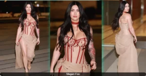 Megan Fox 46kb Megan Fox Returns to Spotlight in Bold Blood-Inspired Look at ‘Jennifer’s Body’ Screening
