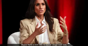 Meghan Markle at 2025 TIME100 Summit Image Credit Getty 43kb Meghan Markle’s Communications Director Emily Robinson Exits After Four Months
