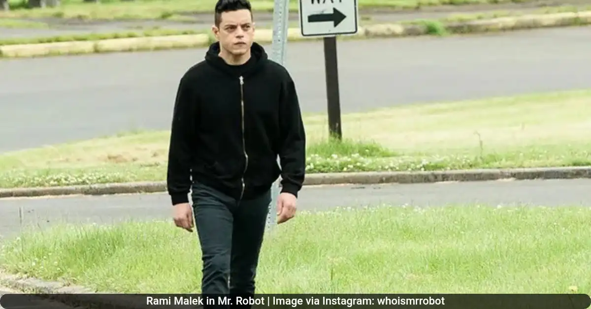 Rami Malek in Mr. Robot