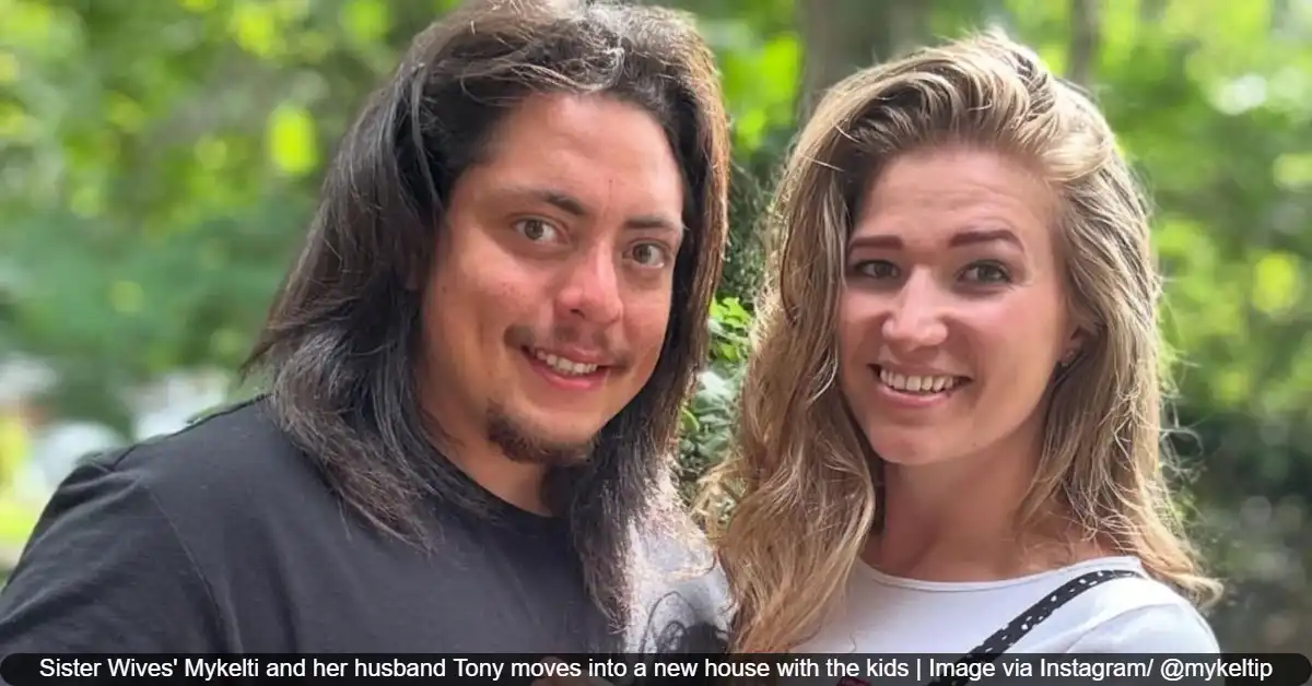 Sister Wives' Mykelti and her husband Tony moves into a new house with the kids