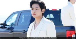 Taehyung posts new Instagram stories Image via Weverse 59kb BTS Taehyung’s 73% Phone Battery Becomes Viral Fan Moment