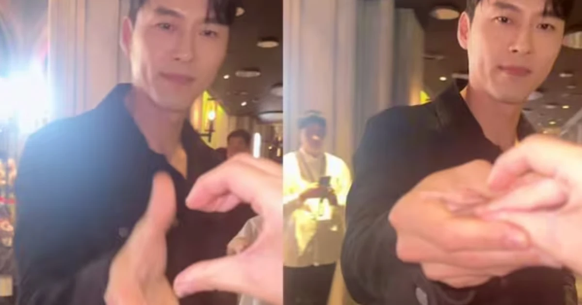 Hyun Bin Declines Fan’s Heart Gesture, Wins Wife Son Ye Jin’s Approval
