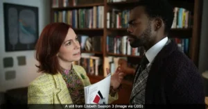 A still from Elsbeth Season 3