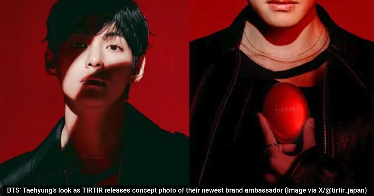 BTS’ Taehyung’s look as TIRTIR releases concept photo of their newest brand ambassador