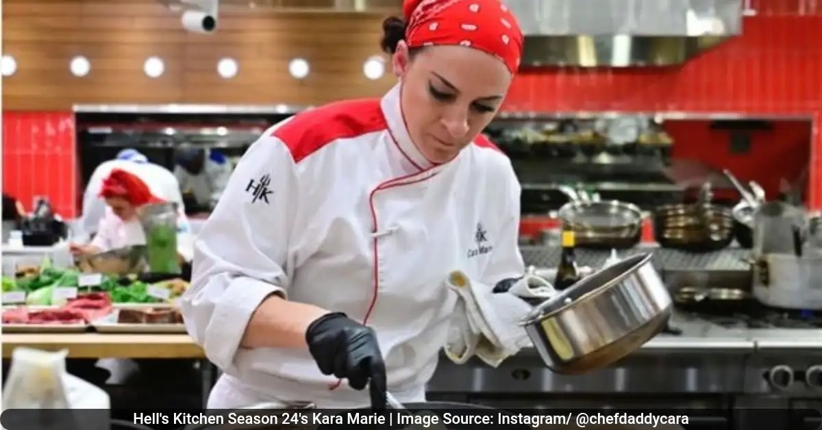 Hells Kitchen Season 24s Kara Marie Image Source Instagram @chefdaddycara Hell's Kitchen Season 24's Kara Marie