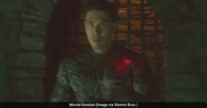 Lewis Tan, who plays Cole Young, in Mortal Kombat 2