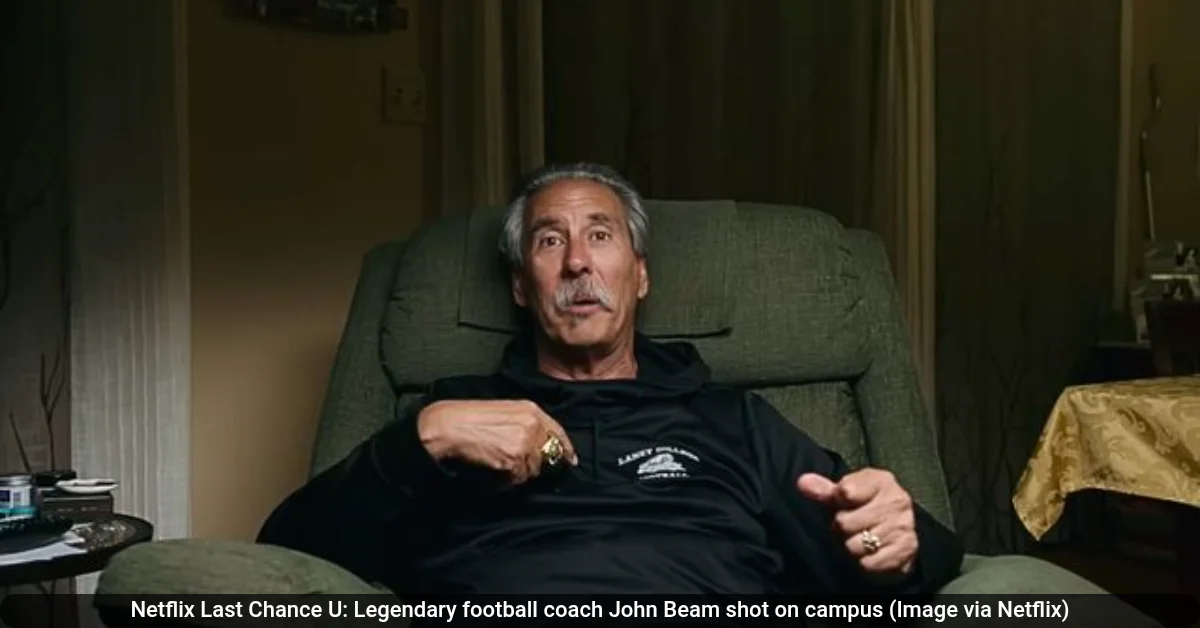 Netflix Last Chance U: Legendary football coach John Beam shot on campus