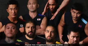 Physical Asia Image Source Instagram @netflixkr 43kb Team Philippines’ Mark Mugen Wins Near Three-Hour Hanging Endurance on Physical: Asia