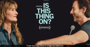 Poster for Is This Thing On (Image via Letterboxd)