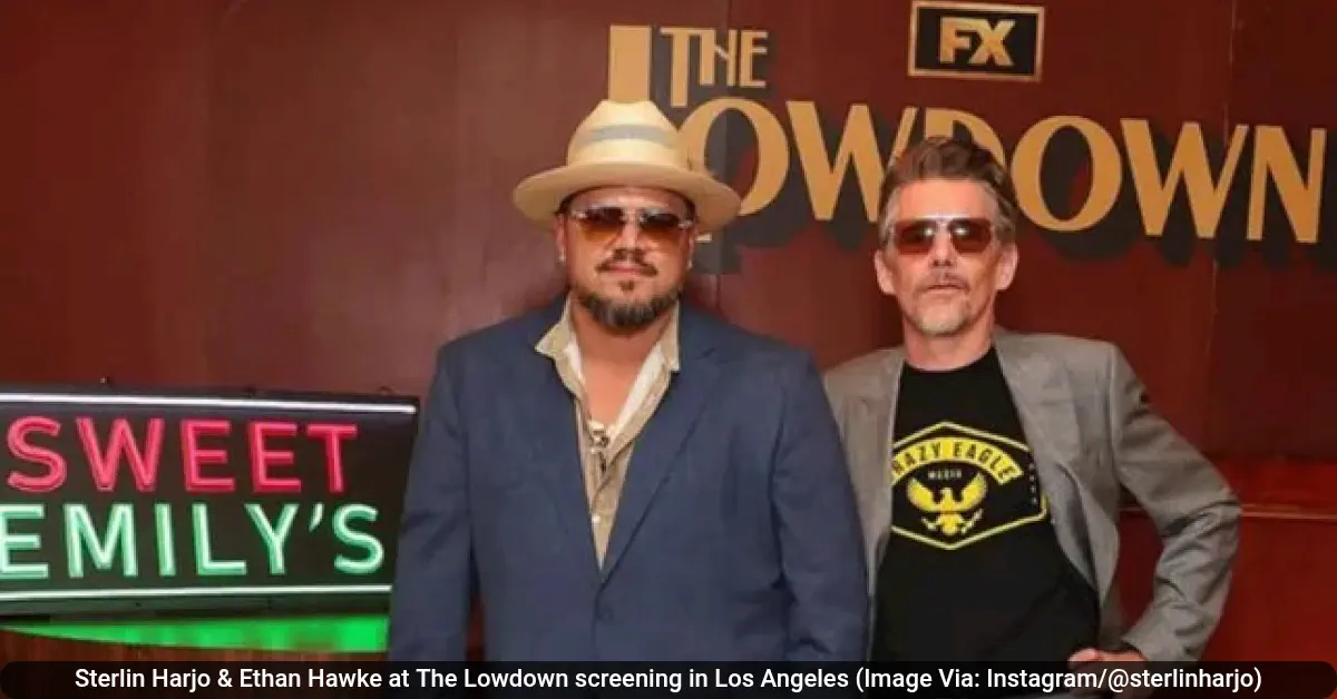 Sterling Harjo on His Creative Partnership with Ethan Hawke in ‘The Lowdown’