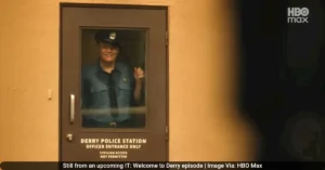 IT: Welcome to Derry Episode 5: Army Targets Pennywise's Lair at Neibolt Street Still from an upcoming IT: Welcome to Derry episode