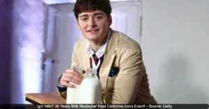 Stranger Things Final Season Will Address Will's Feelings for Mike Noah Schnapp at 'got milk?' 30 Years 'Milk Mustache' Real California Icons Event!