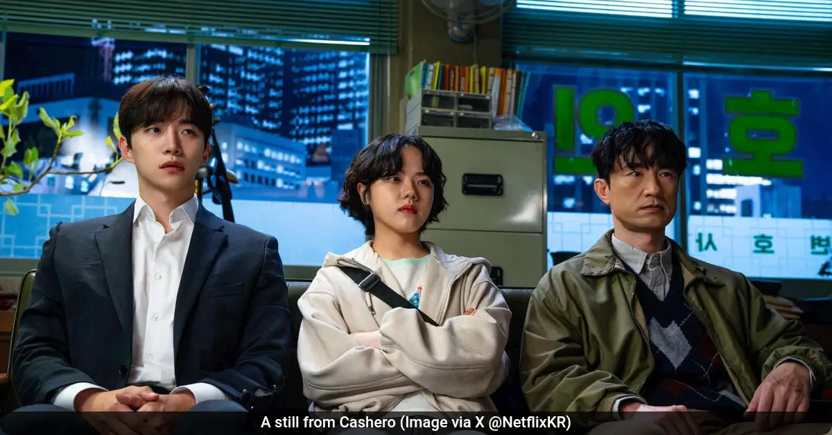A still from Cashero (Image via X @NetflixKR)