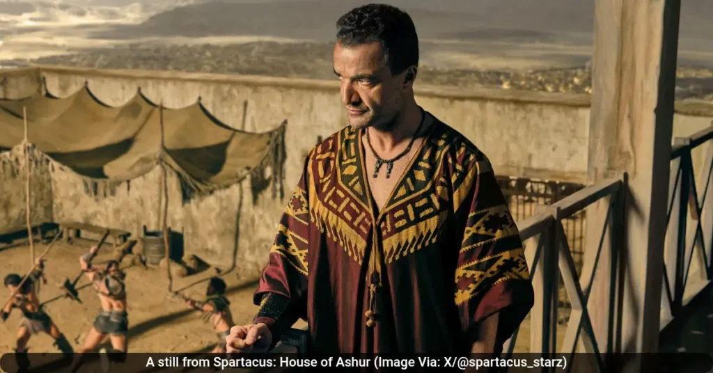 A still from Spartacus House of Ashur Image Via X @spartacus starz 64kb A still from Spartacus: House of Ashur (Image Via: X/@spartacus_starz)