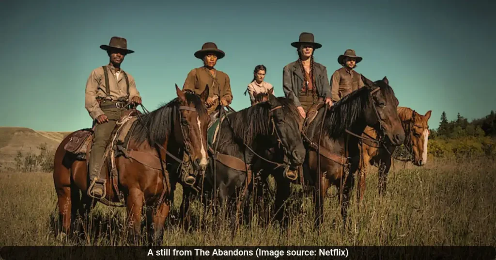 A still from The Abandons (Image source: Netflix)