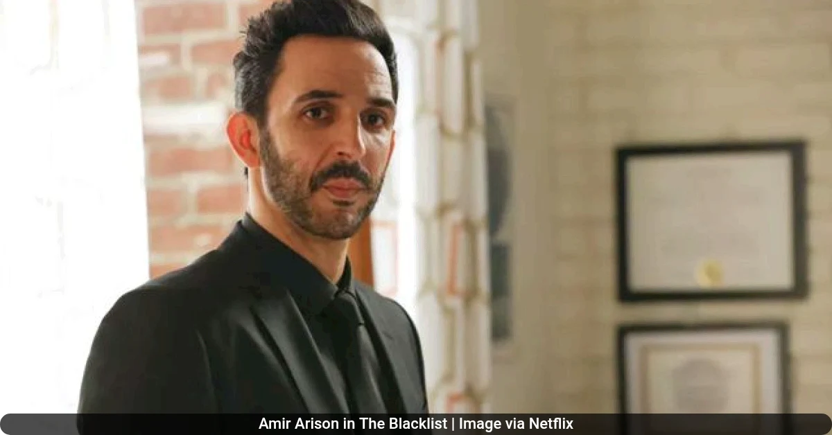 Amir Arison in The Blacklist | Image via Netflix