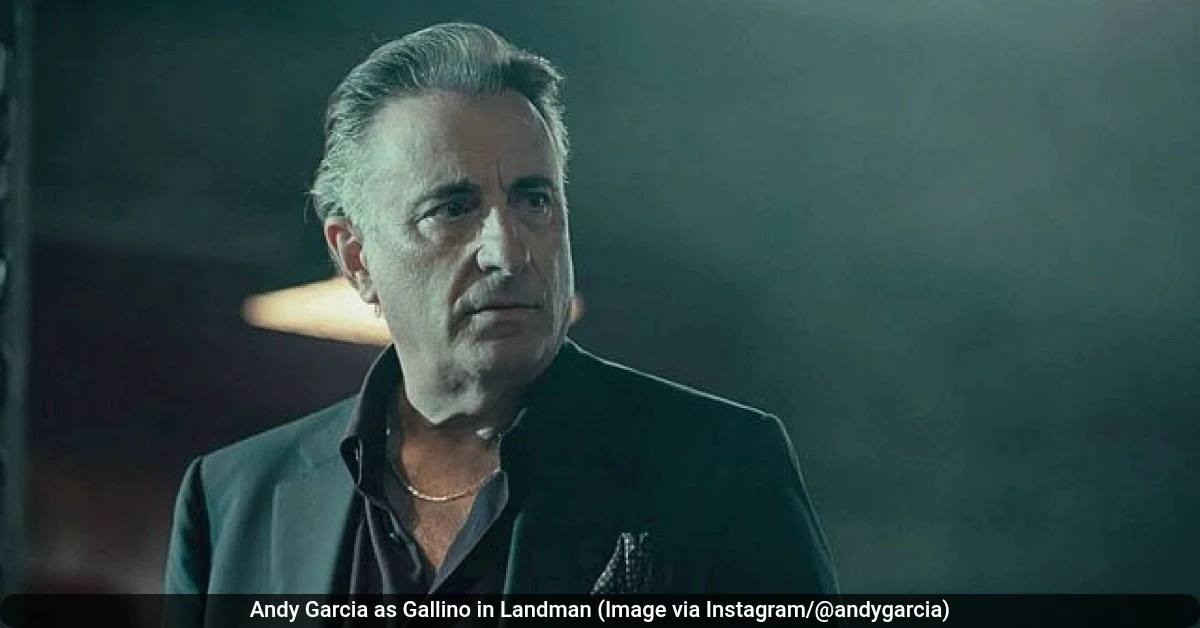 Andy Garcia as Gallino in Landman (Image via Instagram/@andygarcia)
