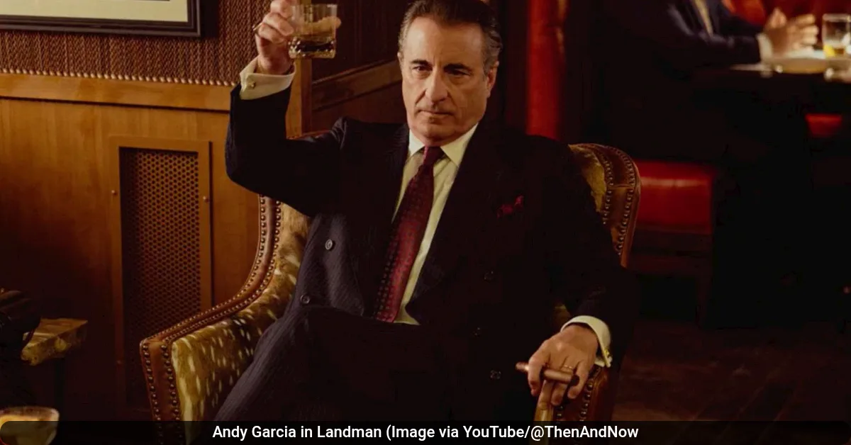 Andy Garcia in Landman Image via YouTube @ThenAndNow 50kb Andy Garcia in Landman (Image via YouTube/@ThenAndNow